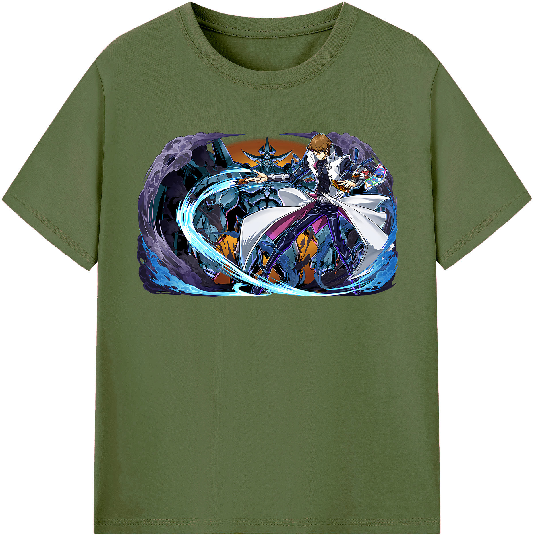 （画像用） 遊☆戯☆王 Yu-Gi-Oh! 綿100％半袖Tシャツ（フロントプリント）